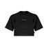 CROP TOP NEGRO RAGGIANTE CLEMONT